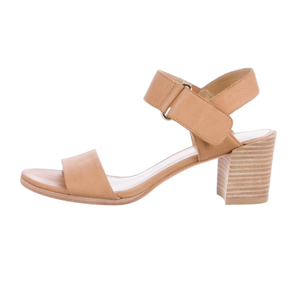 Stuart Weitzman Broadband Sandal – Tan – 7.5